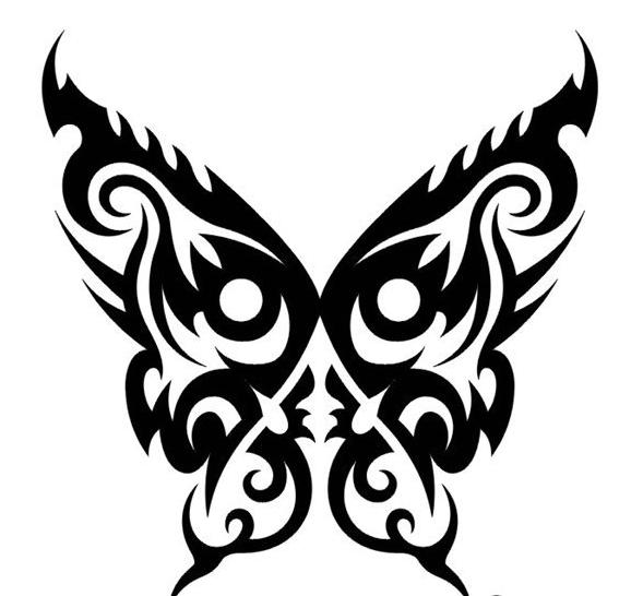 Tatto butterfly tattoo pictures Posted April 28 2011 Ukuran penuh 